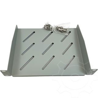 Lanberg Fachboden 10" 1U/254x180mm bis 20kg grau
