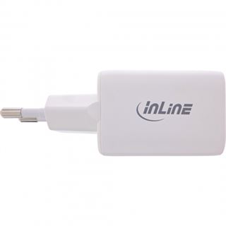 33 Watt InLine Power Delivery + Quick Charge USB Netzteil, USB-A +