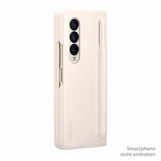 Samsung Standing Cover mit Pen Sand, f&uuml;r Galaxy Z Fold4,