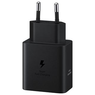 45 Watt Samsung Schnellladegerät USB-C USB-C Kabel 1,8m schwarz