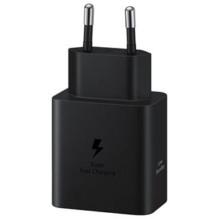 45 Watt Samsung Schnellladegerät USB-C USB-C Kabel 1,8m schwarz