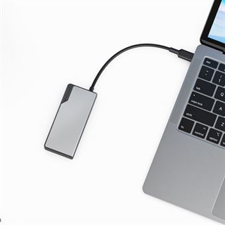 Alogic USB-C HUB 5 in 1 HDMI & USB space grau