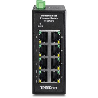 Trendnet 8-PORT INDUSTRIAL FAST ETHERNE