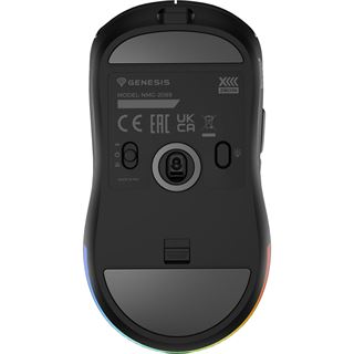 Genesis Gaming Maus ZIRCON XIII "Custom" kabellos schwarz
