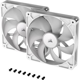 Corsair RS Series RS140 2er-Pack 140x140x25mm 330-1700 U/min 10-36