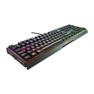 CHERRY Xtrfy MX 3.1 Cherry MX2A RGB Brown USB Deutsch schwarz