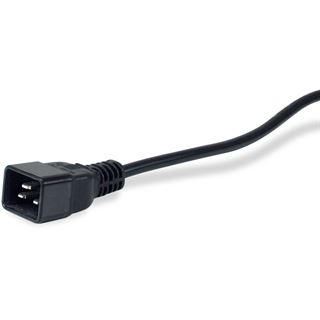 Equip Steckdosenleiste 19"(1HE)8fach IEC C20 1.8m Alu. Sch