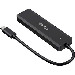 Equip USB-Hub 4-Port 3.2/C->2xUSB-C 2xUSB-A 10Gbps o.Netz.sw