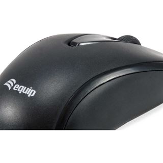 Equip Optische Maus USB-C Comp. Rechts-Linksh&auml;nder 1.5m sw