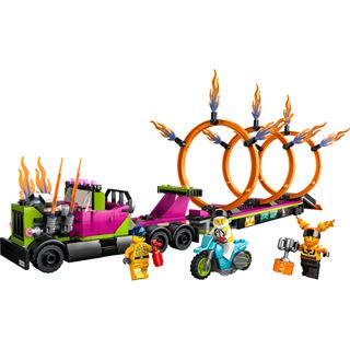 LEGO City 60357 Stunttruck mit Feuerreifen-Challenge Spielzeug