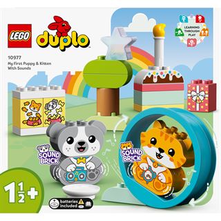 LEGO DUPLO 10977 Mein erstes H&uuml;ndchen & K&auml;tzchen - mit