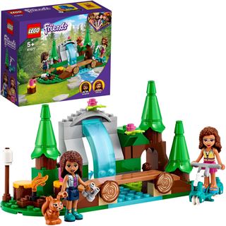 LEGO Friends 41677 Wasserfall im Wald, Camping Spielzeug
