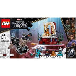 LEGO Marvel 76213 König Namors Thronsaal Bauset; Black Panthe