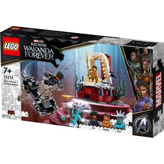 LEGO Marvel 76213 König Namors Thronsaal Bauset; Black Panthe