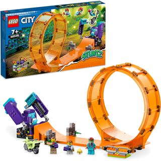LEGO City 60338 Schimpansen-Stuntlooping Action-Spielzeug