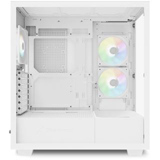 Sharkoon Rebel C60 RGB Midi Tower ohne Netzteil weiss