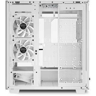 Sharkoon Rebel C60 RGB Midi Tower ohne Netzteil weiss