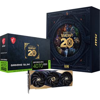 12GB MSI GeForce RTX 4070 SUPER Gaming Slim World of Warcraft Edition