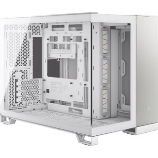 Corsair 2500X Mini Tower ohne Netzteil weiss/silber