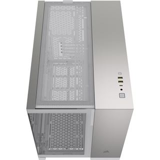 Corsair 2500X Mini Tower ohne Netzteil weiss/silber