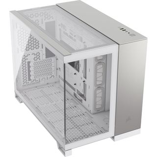 Corsair 2500X Mini Tower ohne Netzteil weiss/silber