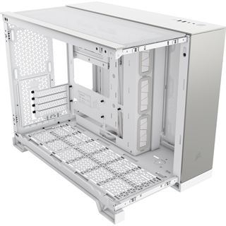 Corsair 2500X Mini Tower ohne Netzteil weiss/silber