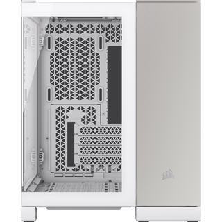 Corsair 2500X Mini Tower ohne Netzteil weiss/silber