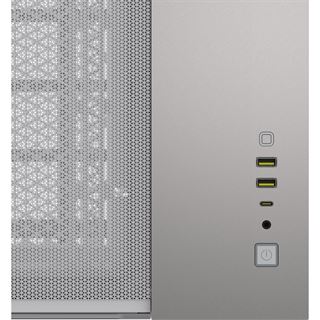 Corsair 2500X Mini Tower ohne Netzteil weiss/silber