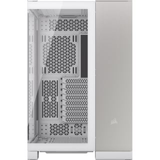 Corsair 6500X Midi Tower ohne Netzteil weiss/silber