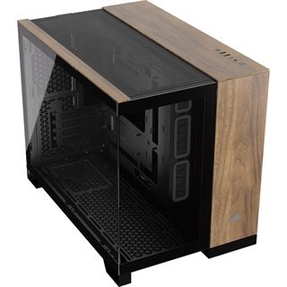 Corsair 2500X Mini Tower ohne Netzteil schwarz/braun