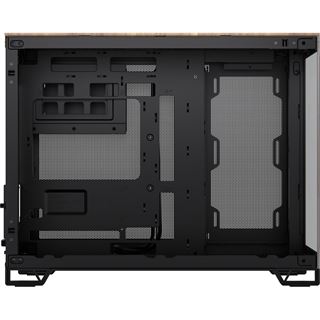 Corsair 2500X Mini Tower ohne Netzteil schwarz/braun