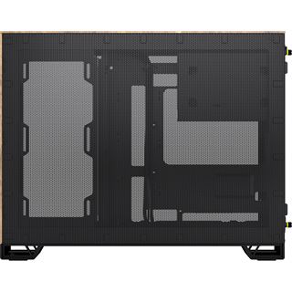 Corsair 2500X Mini Tower ohne Netzteil schwarz/braun