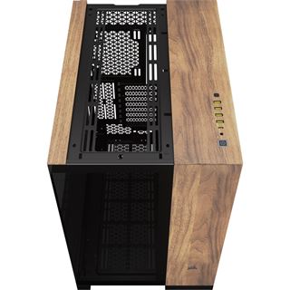 Corsair 6500X Midi Tower ohne Netzteil schwarz/braun