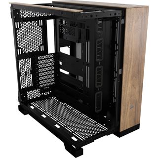 Corsair 6500X Midi Tower ohne Netzteil schwarz/braun