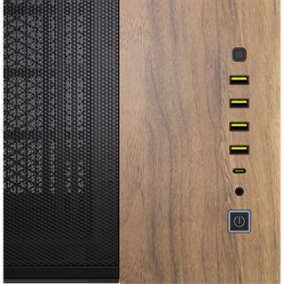 Corsair 6500X Midi Tower ohne Netzteil schwarz/braun