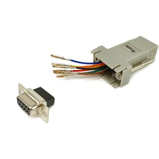Equip Adapter DB9 -> RJ45 Adapter Bu/Bu TIA/EIA-561