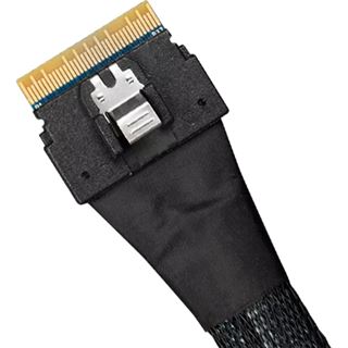 (€169,80*/1m) 0.50m Icy Dock SAS Adapterkabel SFF-8654 Stecker