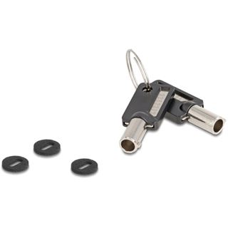 Navilock Dual Notebook Sicherungskabel 2 Kesnington Slots (20934)