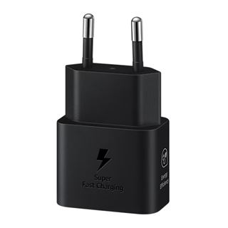 25 Watt Samsung Galaxy Fast Charger w/o Cable Black Blister