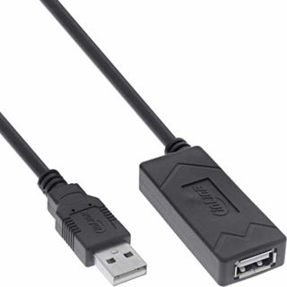 (€1,85*/1m) 7.50m InLine USB2.0 Verlängerungskabel USB A