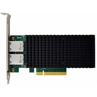 InLine Dual 10-Gigabit Netzwerkkarte, 2x RJ45 10Gb/s, PCIe x8