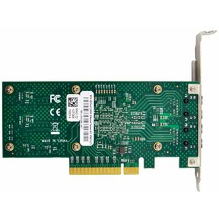 InLine Dual 10-Gigabit Netzwerkkarte, 2x RJ45 10Gb/s, PCIe x8