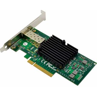 InLine 10-Gigabit Netzwerkkarte, 1x SFP+, PCIe x8, inkl. low profile
