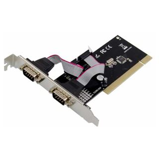 InLine Schnittstellenkarte, 2x 9pol seriell, PCI