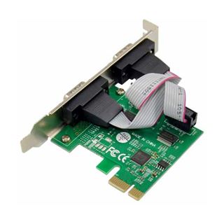 InLine Schnittstellenkarte, 2x Seriell 9-pol, PCIe (PCI-Express)
