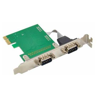 InLine Schnittstellenkarte, 2x Seriell 9-pol, PCIe (PCI-Express)