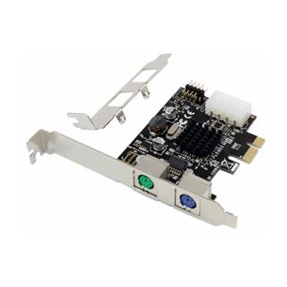 InLine Schnittstellenkarte, 2x PS/2, PCIe (PCI-Express)