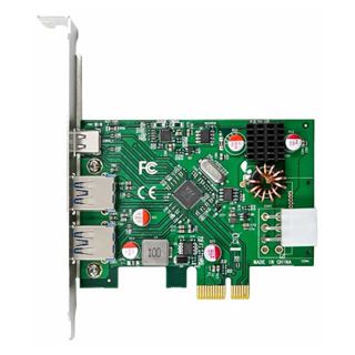 InLine Schnittstellenkarte, 2x USB-A, 1x USB-C 3.2 Gen.1, PCIe,