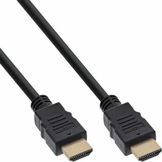 (&euro;9,80*/1m) 0.50m InLine HDMI Anschlusskabel Ethernet