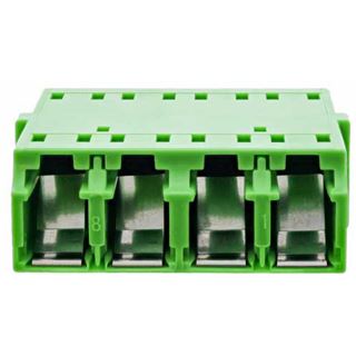 InLine LWL Kupplung, Quad LC/LC, singlemode, gr&uuml;n,